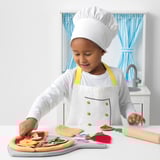 DUKTIG 24-piece pizza set, pizza/multicolour