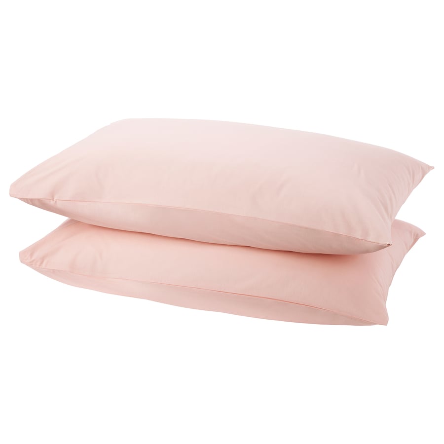 DVALA pillowcase, light pink, 50x80 cm IKEA