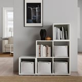 EKET Cabinet combination with feet, white, 105x35x107 cm