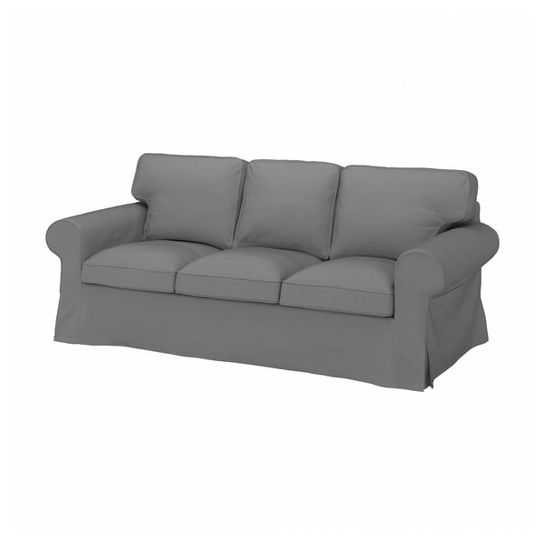 Ektorp 3 Seat Sofa Remmarn Light Grey Ikea