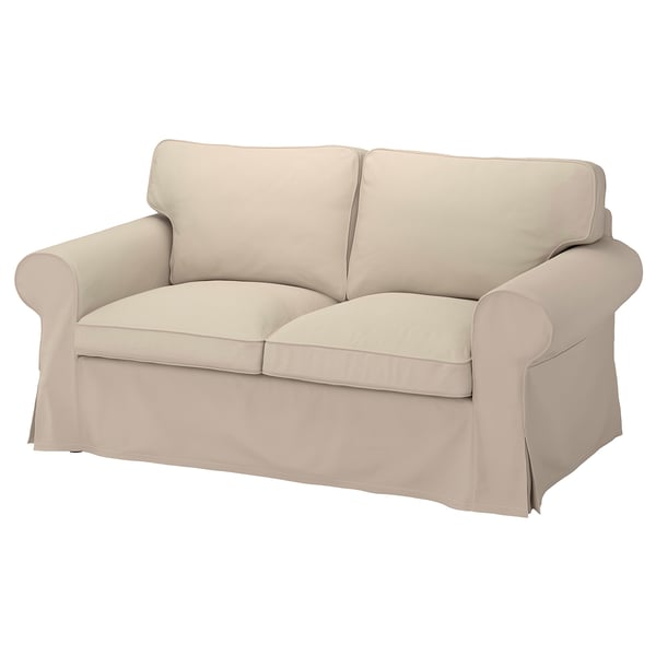 EKTORP Cover for 2seat sofa Hallarp beige IKEA