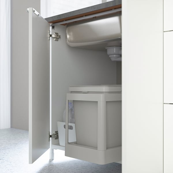 ENHET Kitchen, white, 243x63.5x216.5 cm