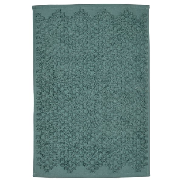 FJÄLLKATTFOT Bath mat, turquoise, 40x60 cm
