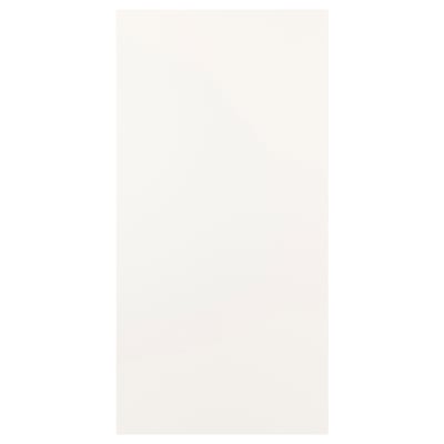 FONNES Door with hinges, white, 60x120 cm