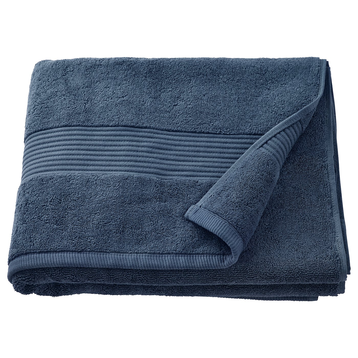 FREDRIKSJÖN bath towel, dark blue, 70x140 cm IKEA