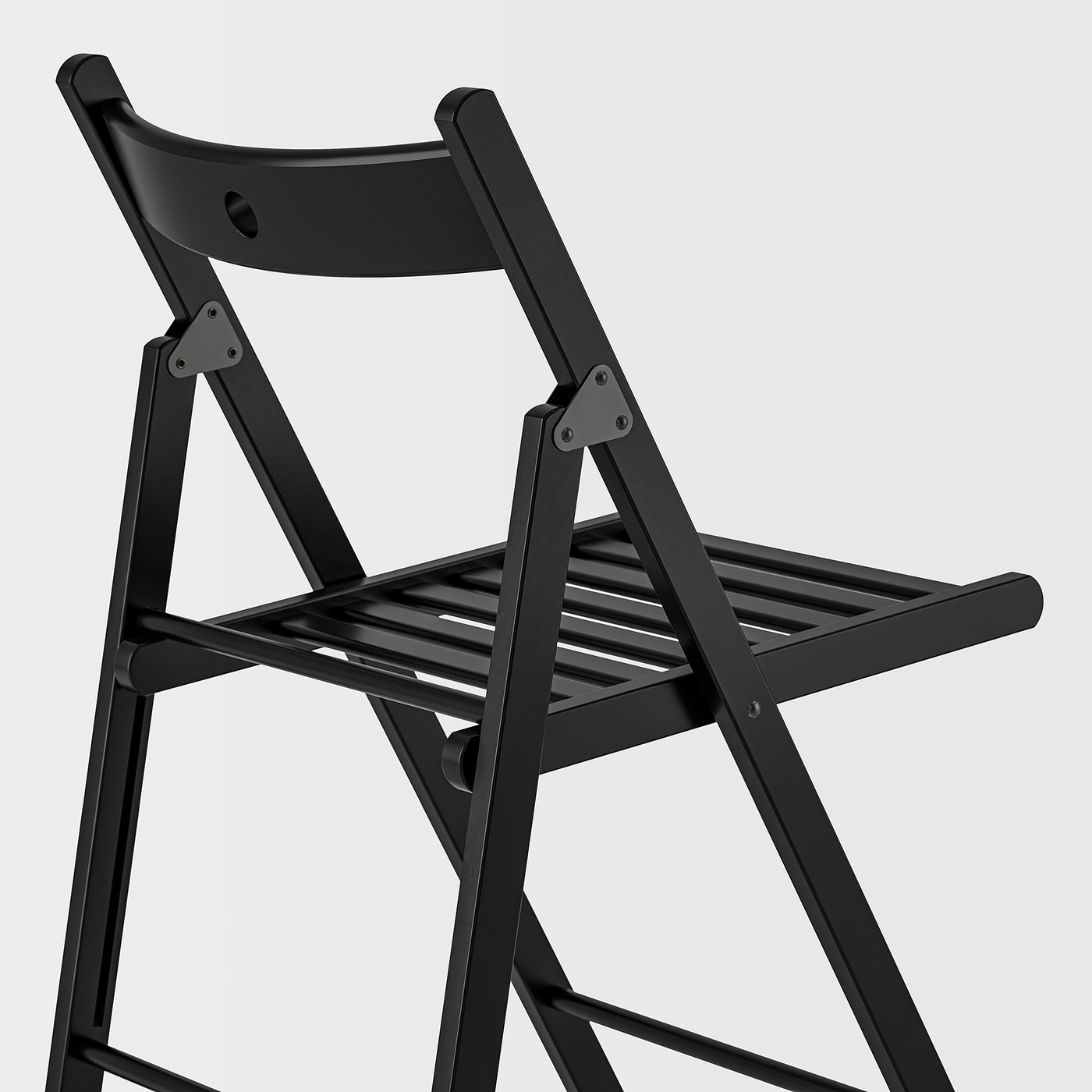 IKEA　TERJE FRÖSVI ブラウン　木製折りたたみチェア　3脚セット FRÖSVI フロースヴィ 折りたたみチェア, ブラウン - IKEA