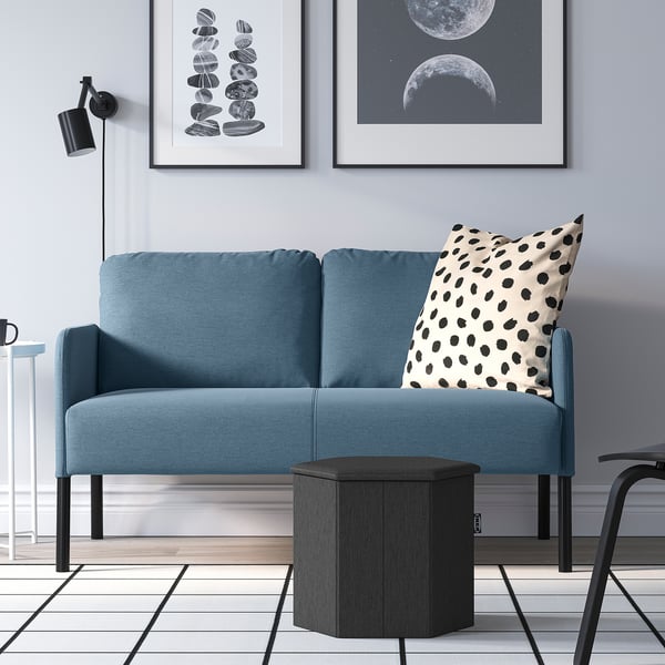 GLOSTAD 2-seat sofa, Knisa medium blue