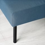 GLOSTAD Footstool, Knisa medium blue