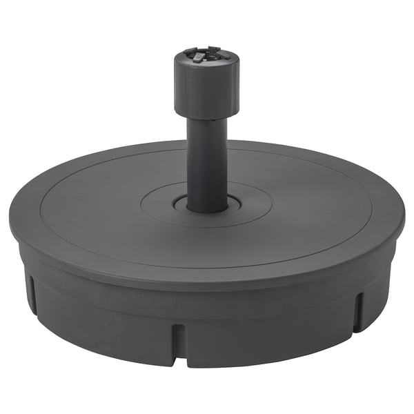 GRYTÖ Parasol base, dark grey, 60 cm