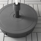 GRYTÖ Parasol base, dark grey, 60 cm