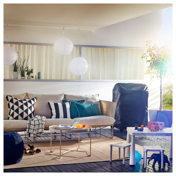 havsten 3 seat sofa in outdoor beige ikea