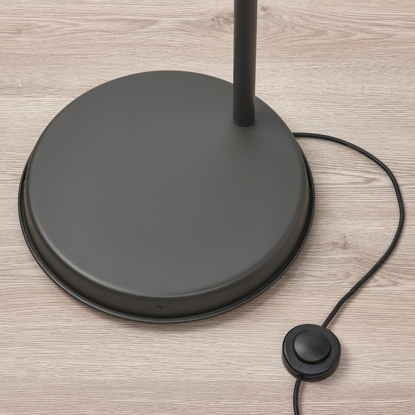 HEKTAR floor lamp, dark grey - IKEA