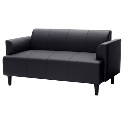 HEMLINGBY Two-seat sofa, Bomstad black