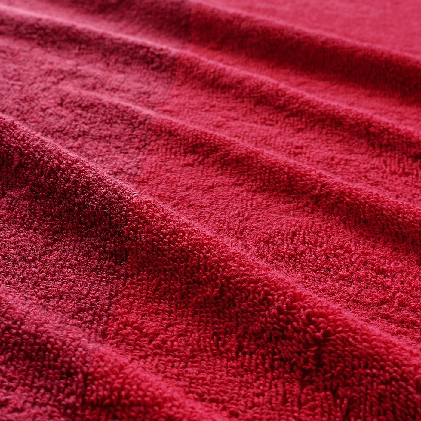 HIMLEÅN Hand towel dark red, mélange IKEA