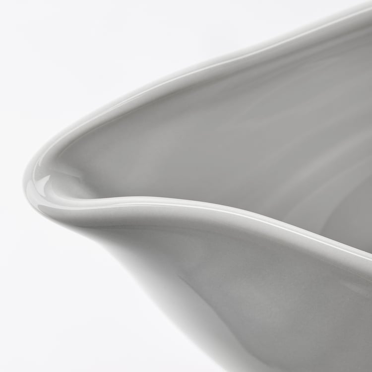 HÖSTKVÄLL Gravy boat, grey, 48 cl IKEA