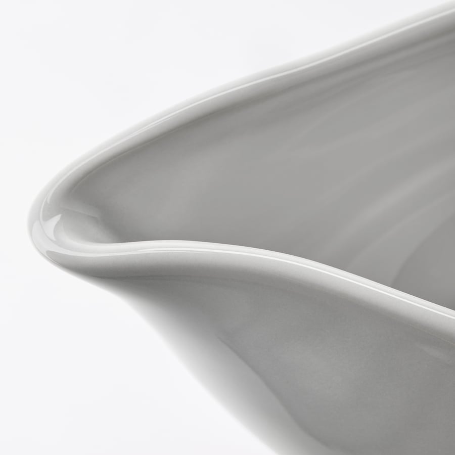 HÖSTKVÄLL Gravy boat, grey, 48 cl IKEA