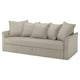 Option: HOLMSUND 3-seat sofa bed, Borgunda beige