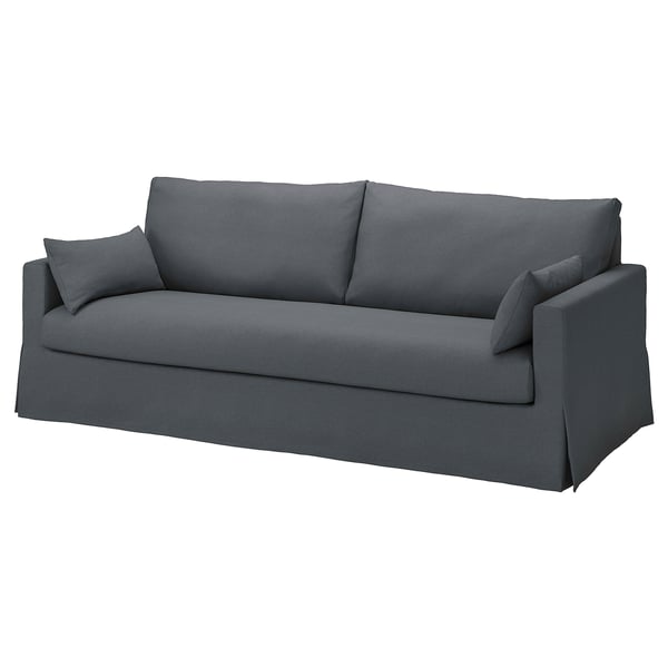 HYLTARP 3-seat sofa, Gransel grey