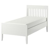 IDANÄS Bed frame, white/Lönset, 90x200 cm