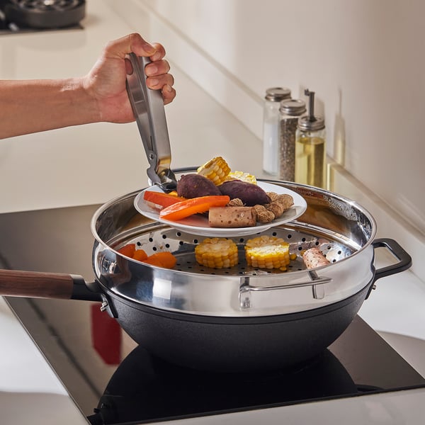 IDEALISK Gripper for warm dishes, stainless steel