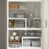 IKEA 365+ Food container with lid, rectangular/plastic, 1.0 l