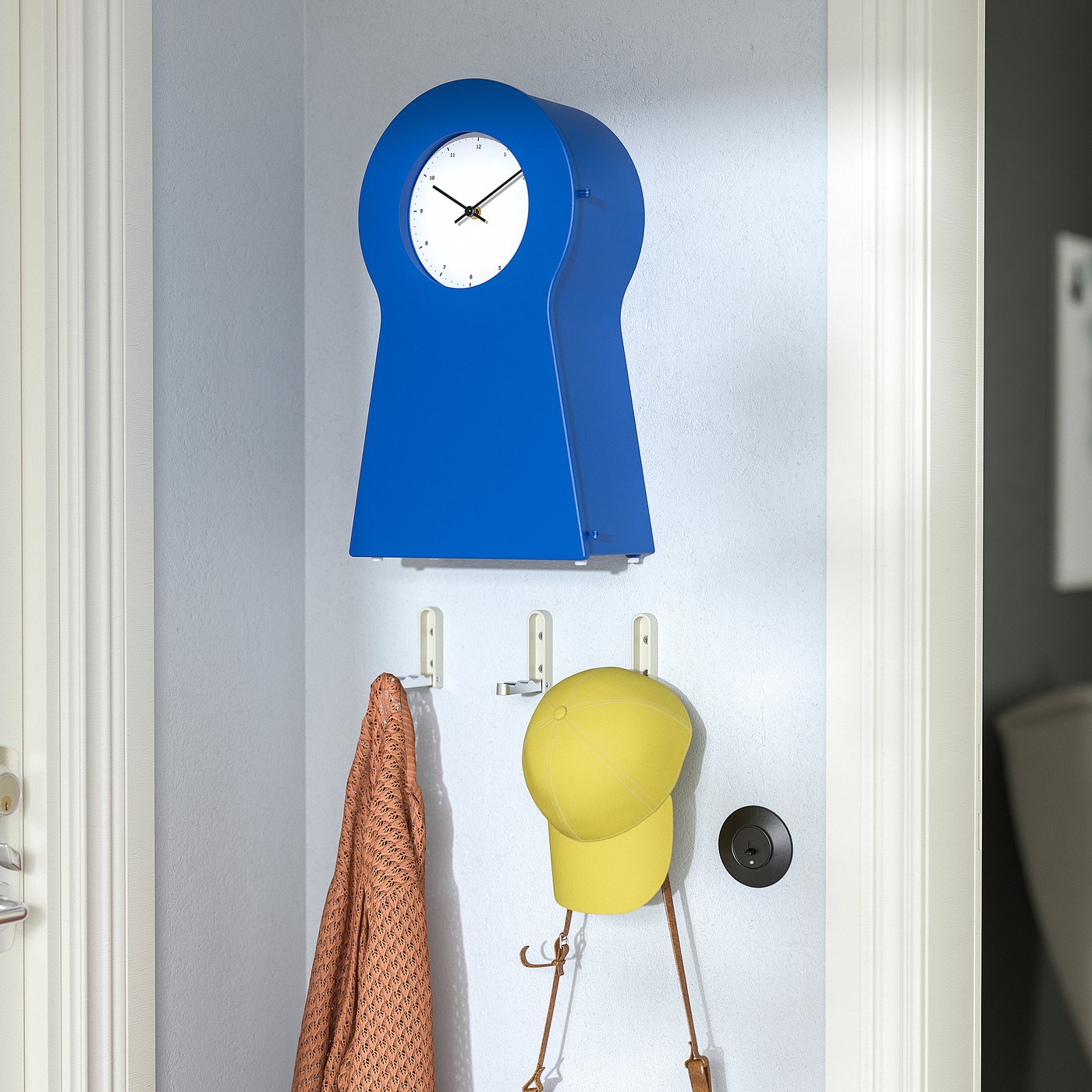 IKEA PS 1995 clock, blue, 48 cm - IKEA