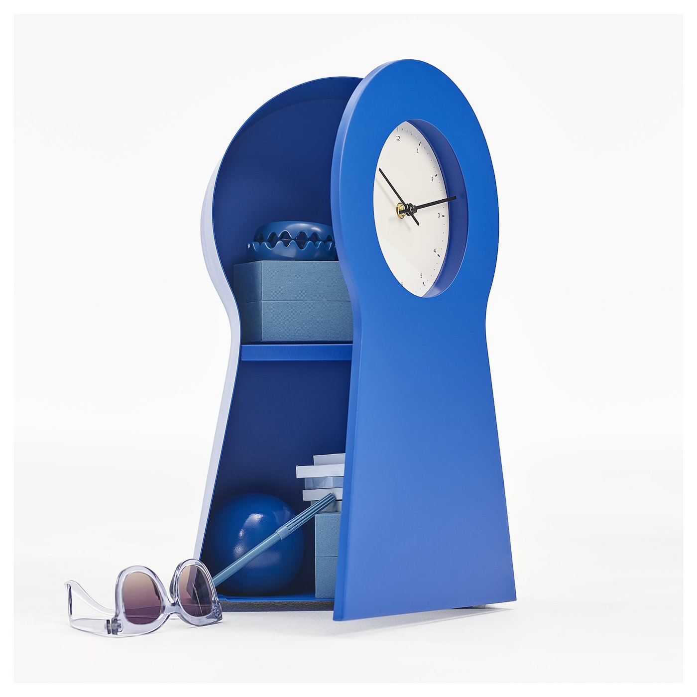 IKEA PS 1995 clock, blue, 48 cm - IKEA