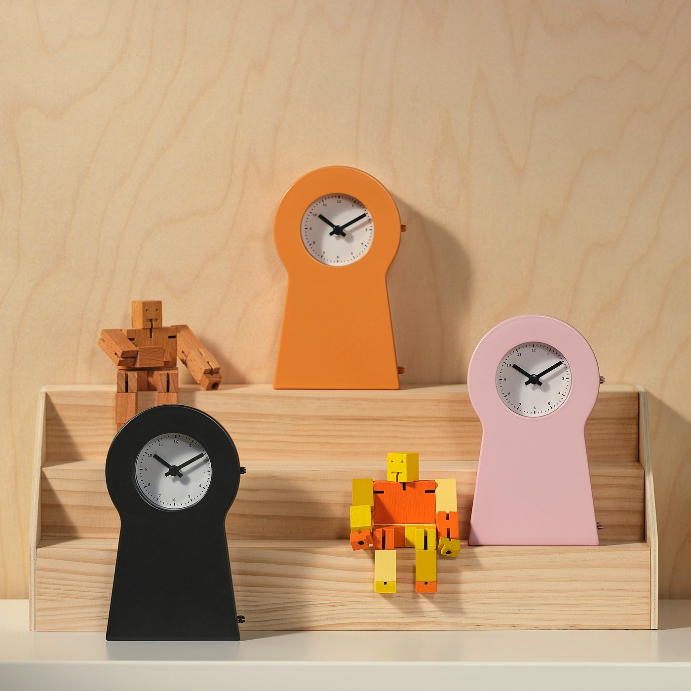 IKEA PS 1995 clock, orange, 14 cm - IKEA