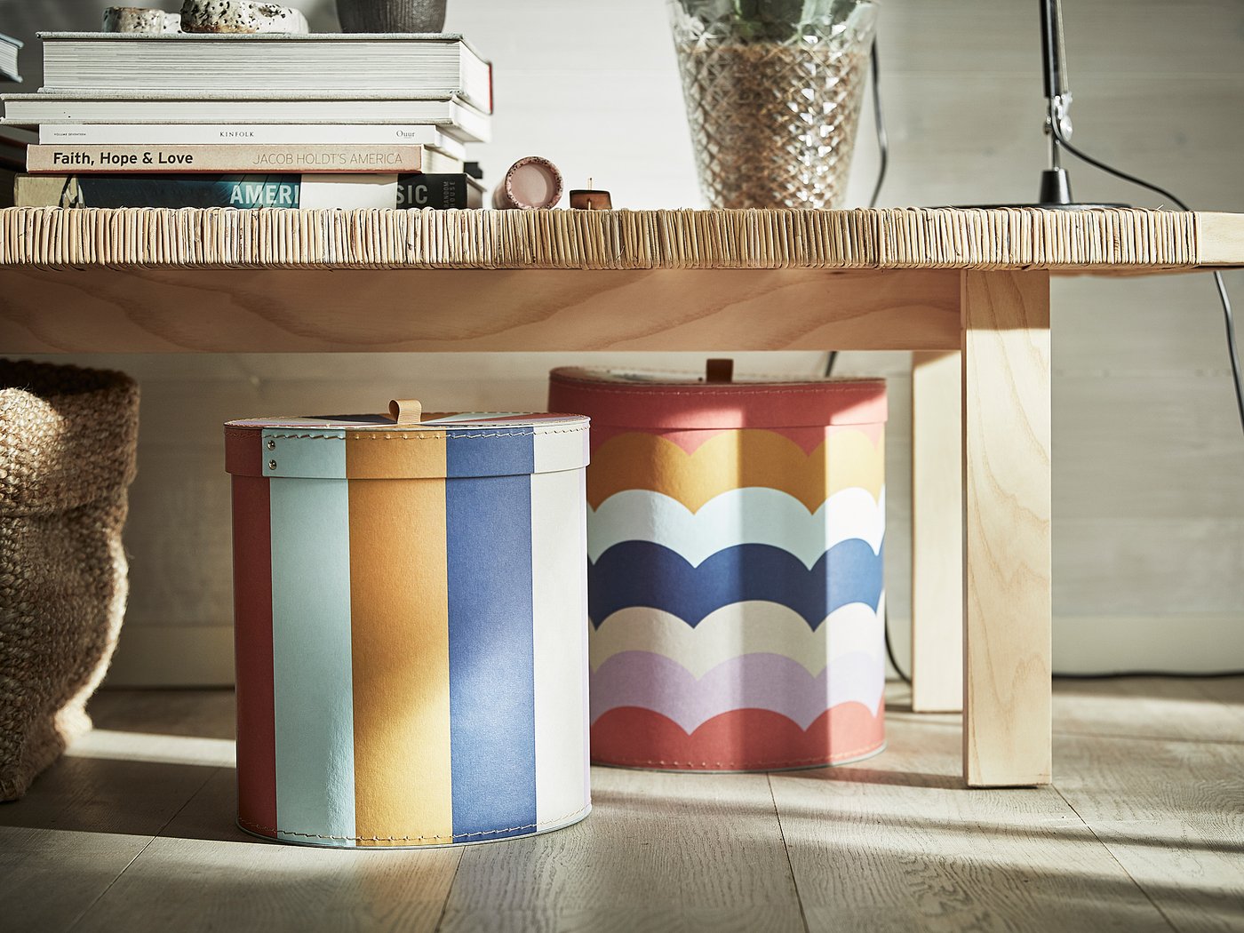 Illbatting Decoration Box Set Of 2 Multicolour Ikea