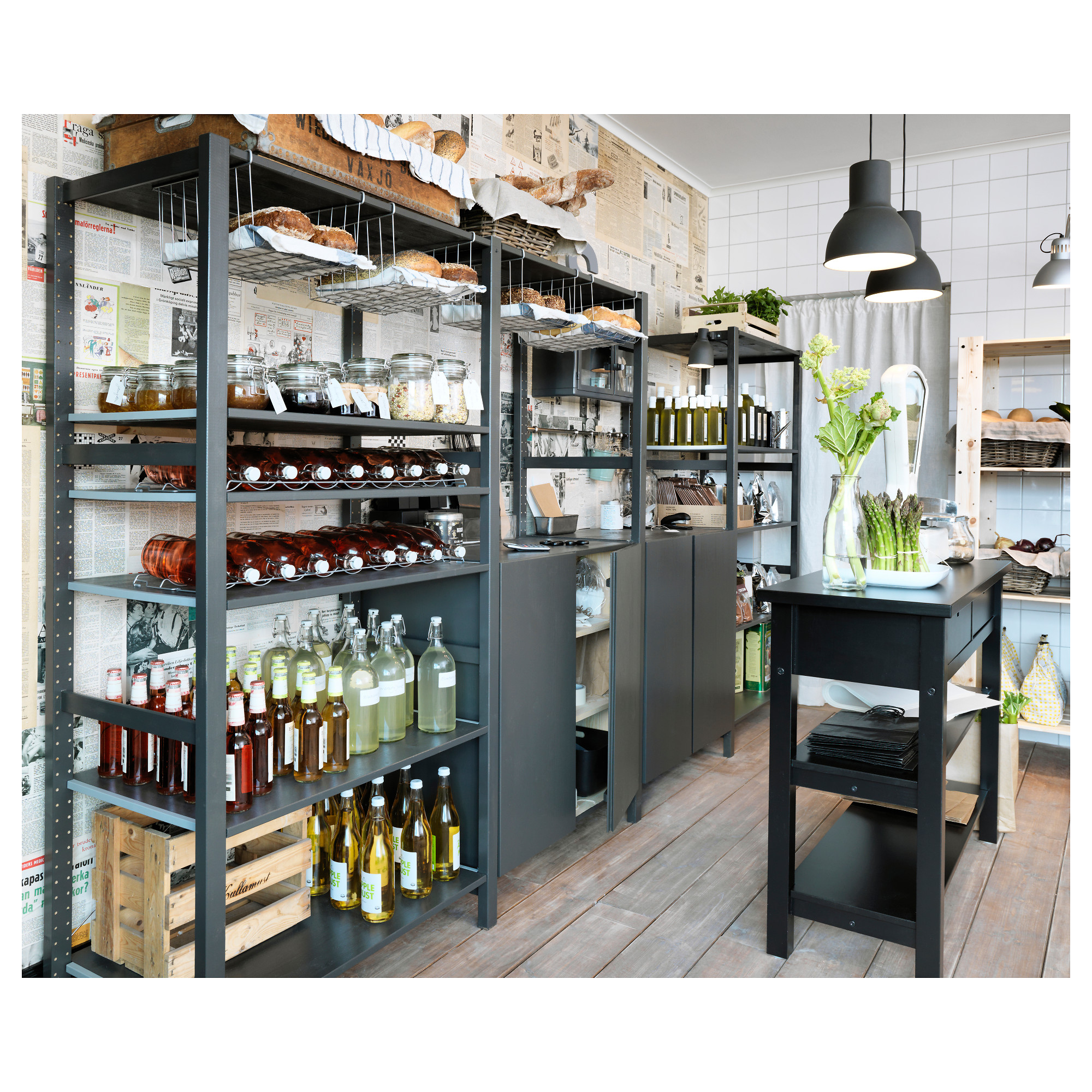 IVAR 4 sections/shelves pine IKEA