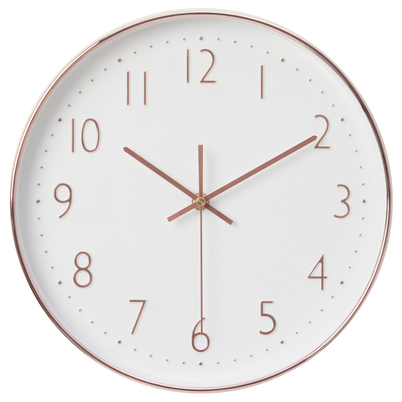 JÄNKIG wall clock, copper-colour, 30 cm - IKEA