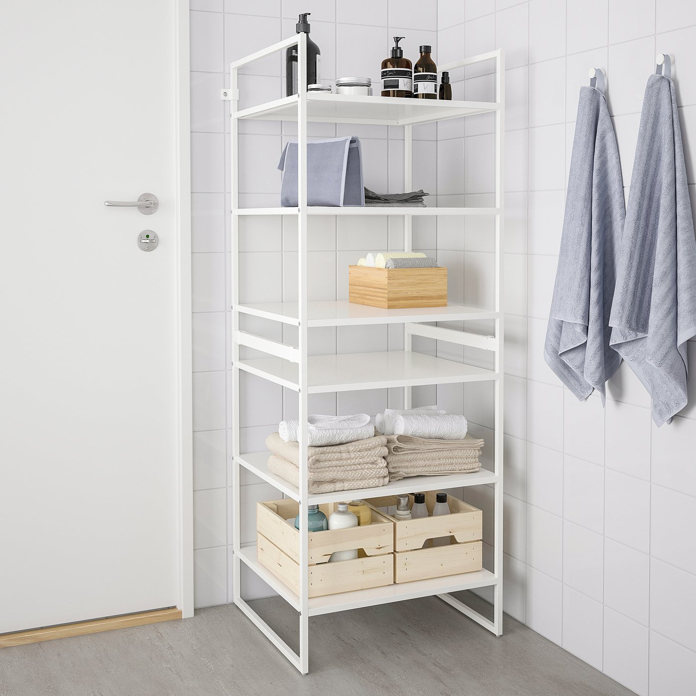 JONAXEL shelving unit, white, 50x51x70 cm - IKEA
