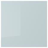 KALLARP Door, high-gloss light grey-blue, 60x60 cm
