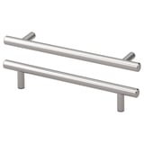 KALLRÖR Handle, stainless steel, 213 mm