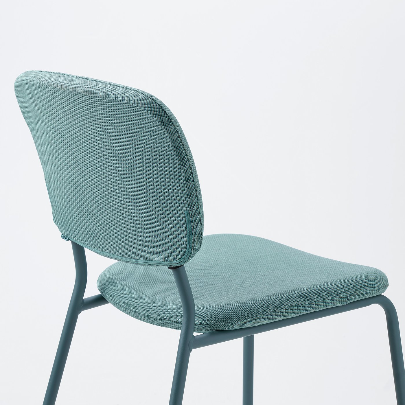 KARLJAN Chair, turquoise/Kabusa turquoise IKEA