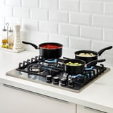 KAVALKAD Saucepan, set of 3, black