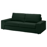 KIVIK Cover three-seat sofa, Tallmyra dark green