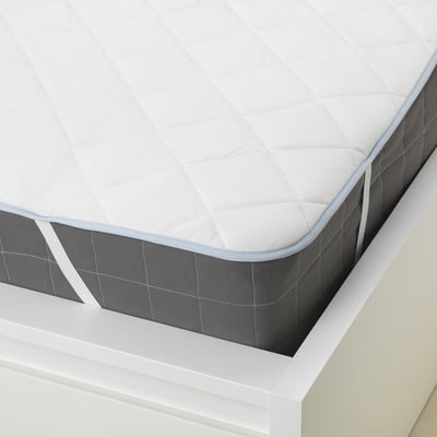KLEINIA Mattress protector, white, 150x200 cm