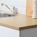 KNOXHULT Kitchen, white, 200x61 cm