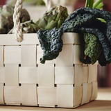 KÖSSEBÄR Harvesting basket, poplar, 18x35x15 cm