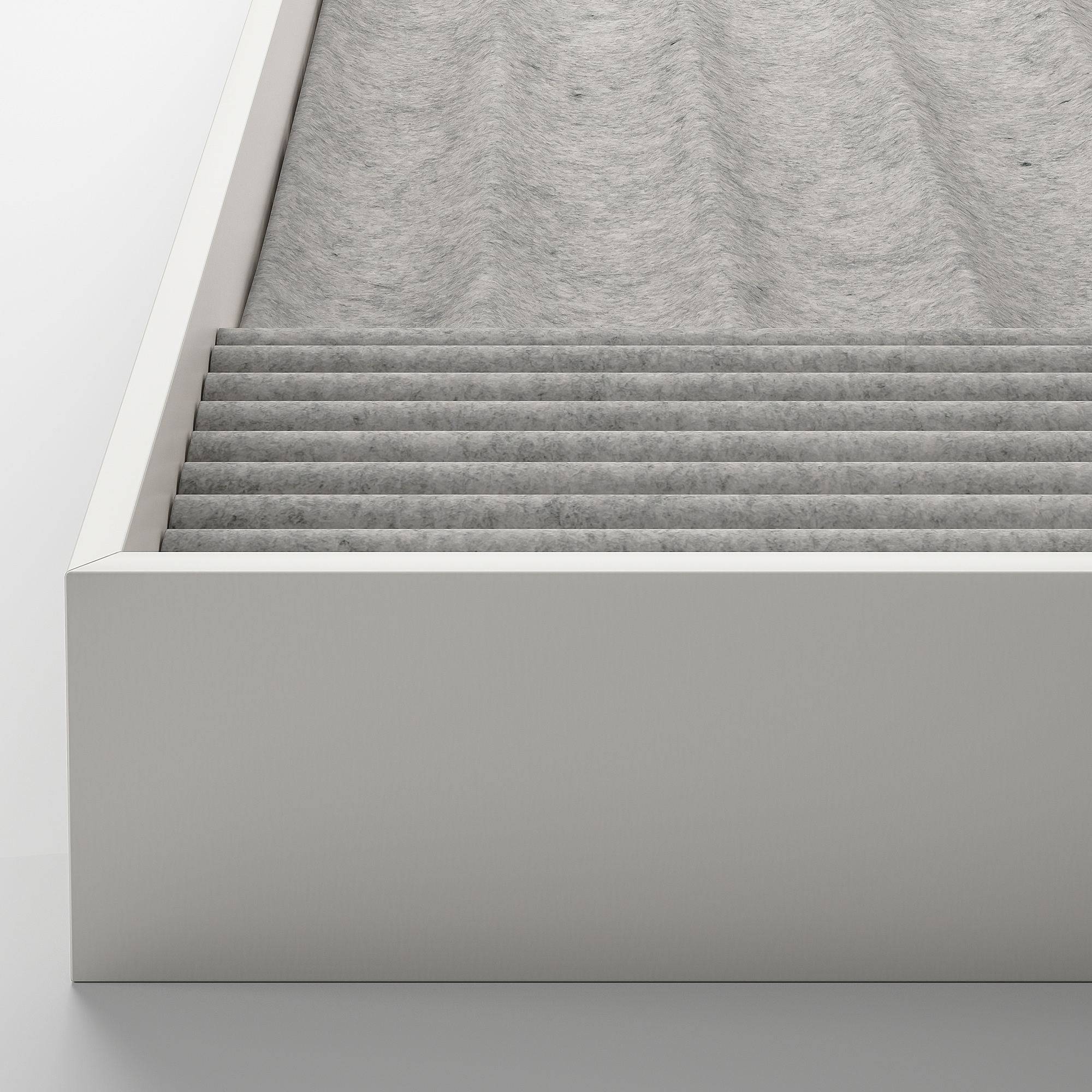 KOMPLEMENT Insert for jewellery, light grey, 25x53x5 cm