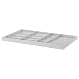 KOMPLEMENT Insert for pull-out tray, light grey, 100x58 cm