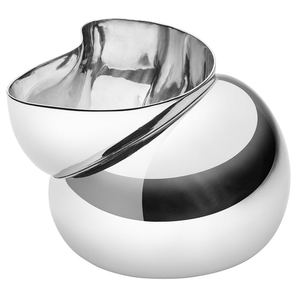 Stainless steel bowl, modern