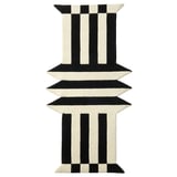 KONSTRUNDA rug, white/black, 80x160 cm from IKEA Singapore