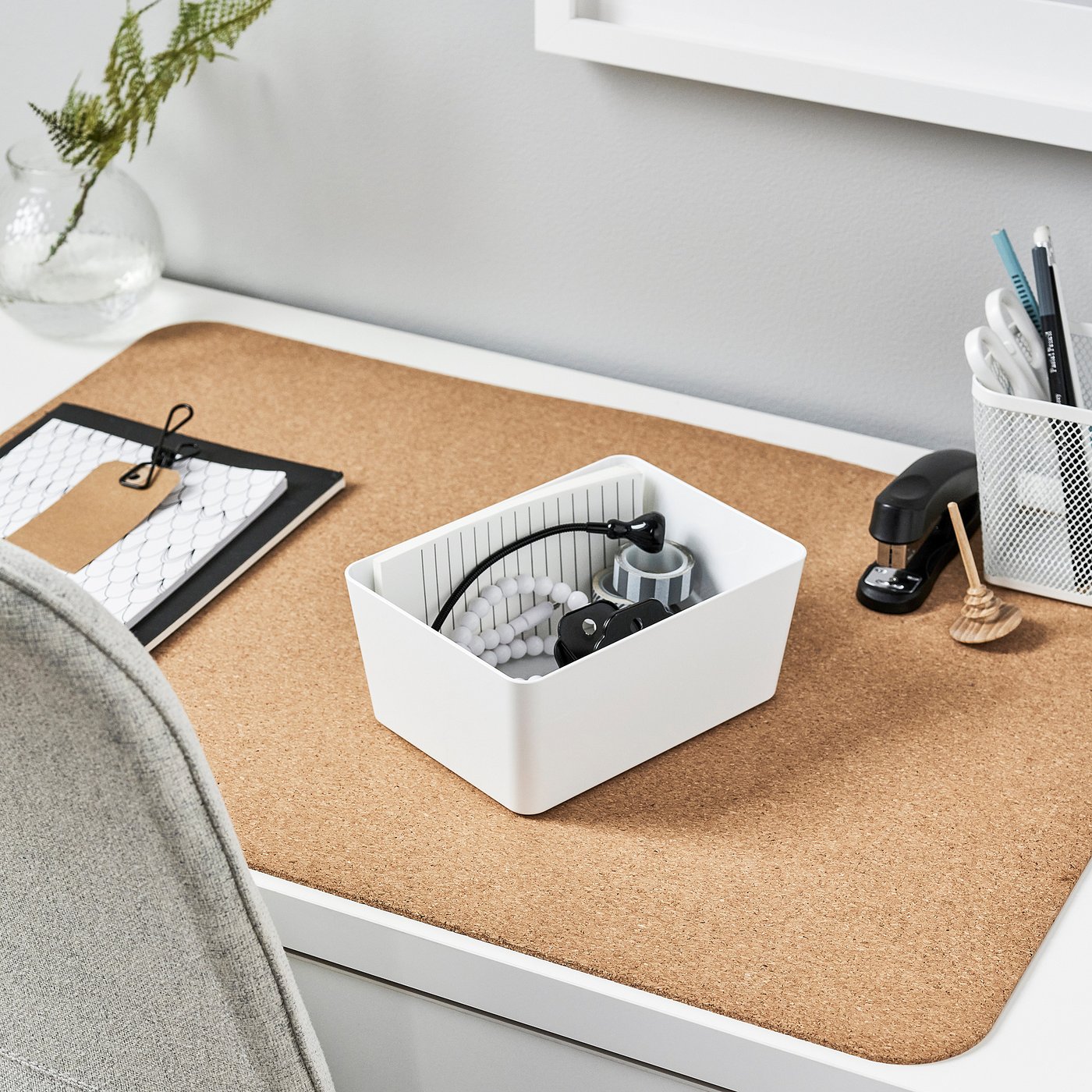 KUGGIS box, white, 13x18x8 cm - IKEA