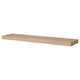 Option: LACK Wall shelf, white stained oak effect, 110x26 cm