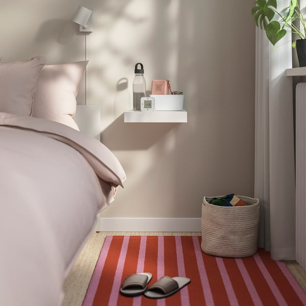 LACK Wall shelf, white, 30x26 cm