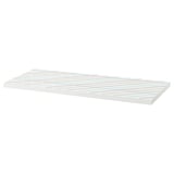 LAGKAPTEN Table top, grid/multicolour, 120x60 cm