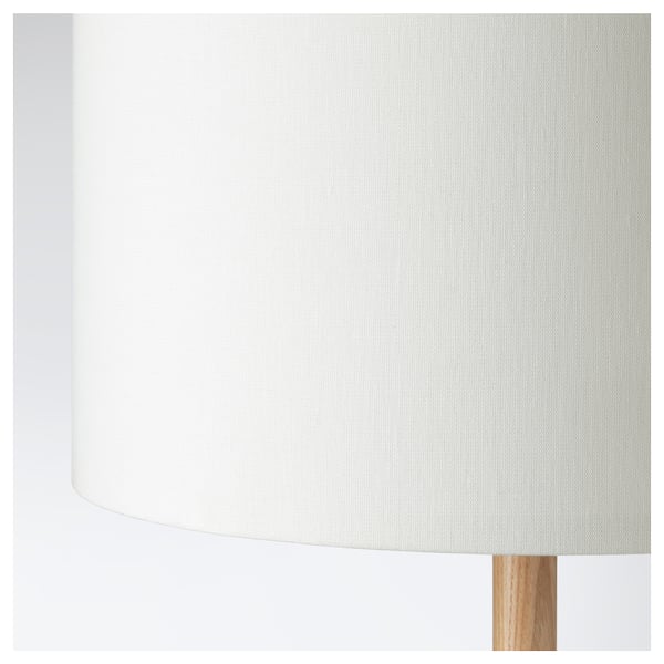 LAUTERS Floor lamp, ash/white