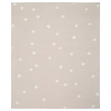 LEN rug, low pile, beige/dot pattern, 133x160 cm from IKEA Singapore